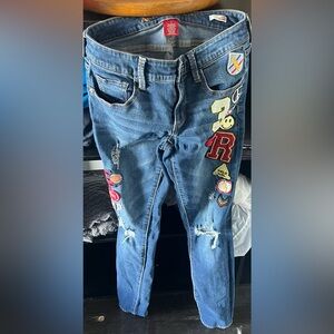 Size 1 super skinny jeans